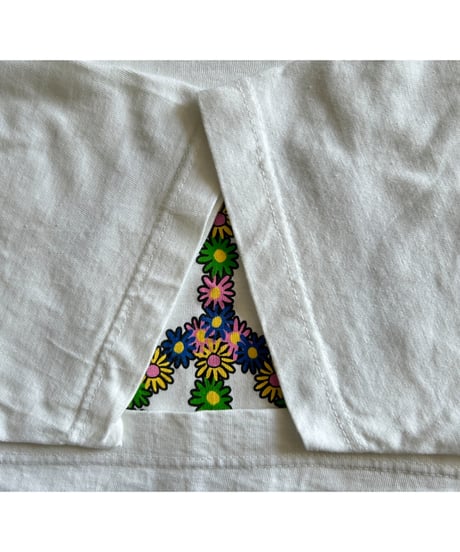 90s Vintage Flower peace Tee
