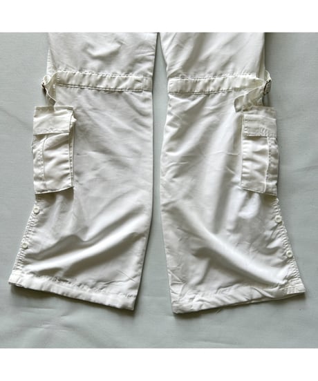 00s White Cargo Pants