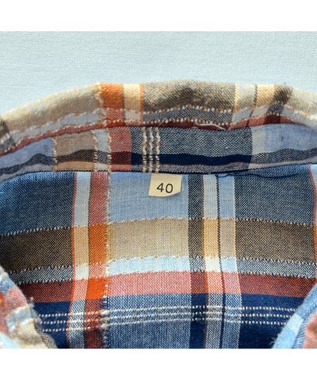 80s Check Zip-up Blouson