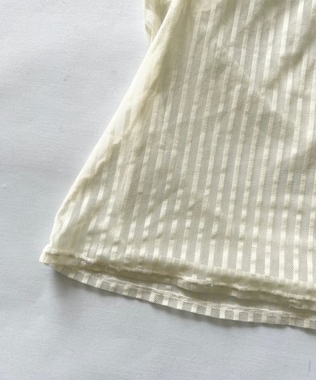 Stripe Mesh Camisole