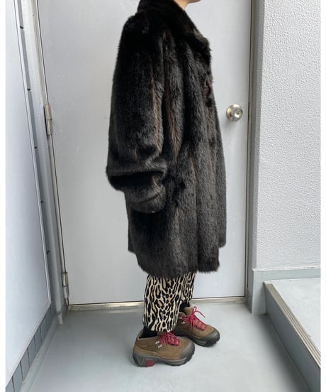 MADE IN ITALY Faux fur coat