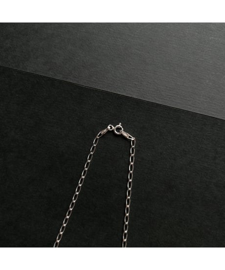DEAD STOCK Vintage Italy 925 tiny chain necklace Azuki 14