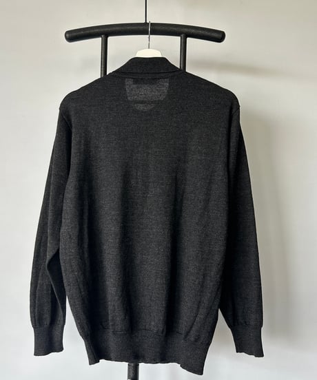 Wool 3B Knit Polo shirt