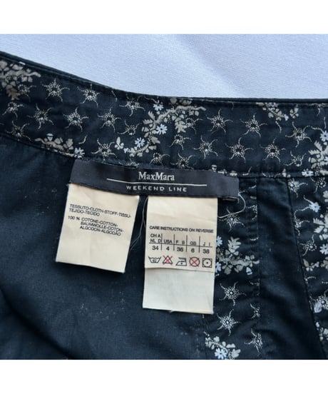 MaxMara Botanical Lace Skirt