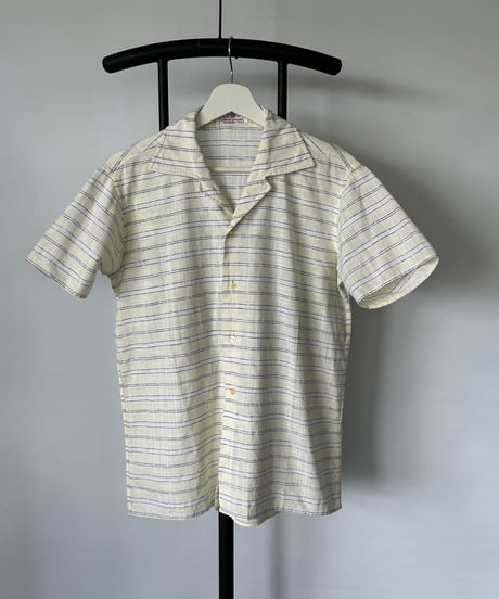 70s open collar shirt