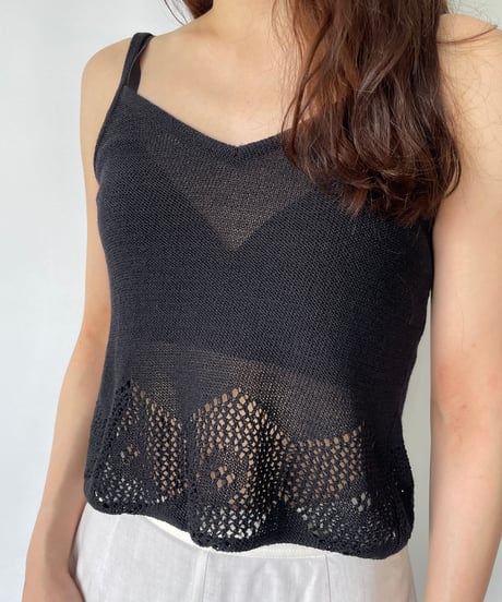 Crochet Knitted Camisole