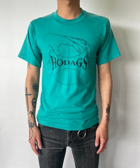 00s FURUIT OF THE LOOM "HODAGS" s/s tee S