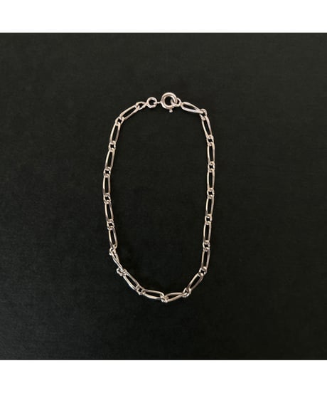 Vintage SILVER 925 Azuki chain bracelet ⑦