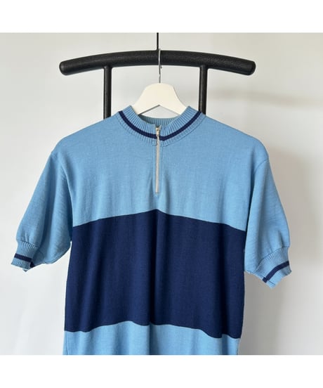 europe vintage knit cycle jacket