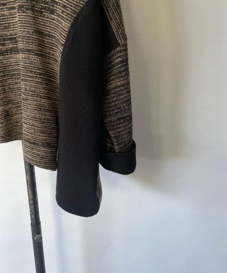 Europe Vintage asymmetry knit
