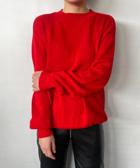 90s LAND'S END cotton knit