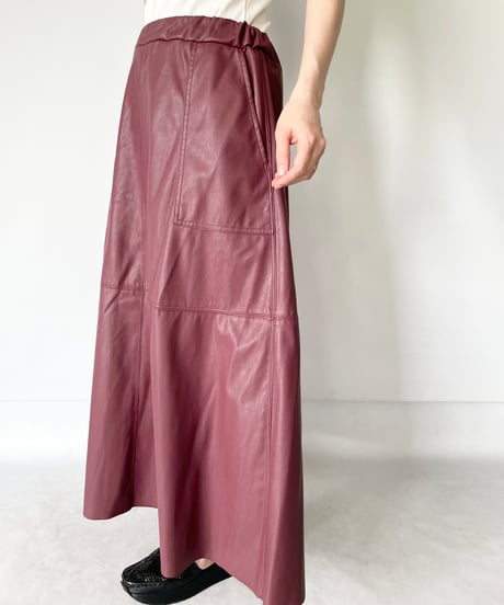 Coating Jersey Skirt
