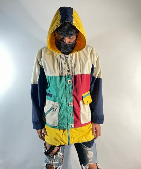 euro vintage multi-color jacket