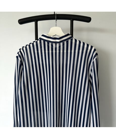 70s~80s See Through Stripe L/S Shirt