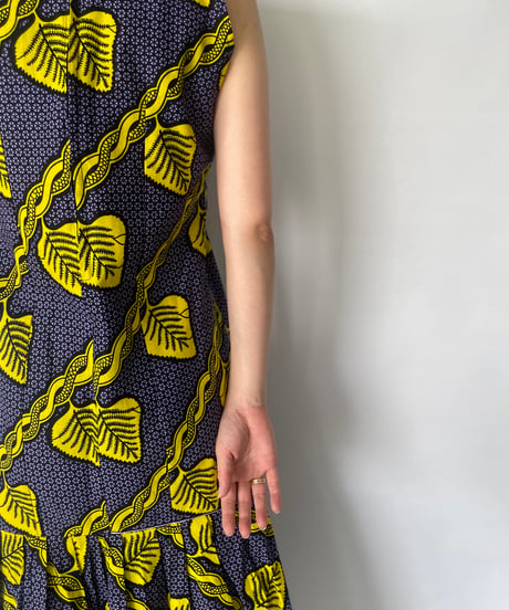 Vintage Hand made African basic dress