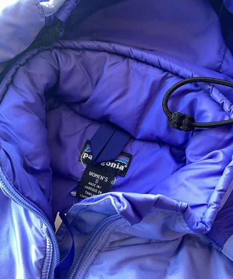 01s Patagonia puff jacket women's S "lite purple”