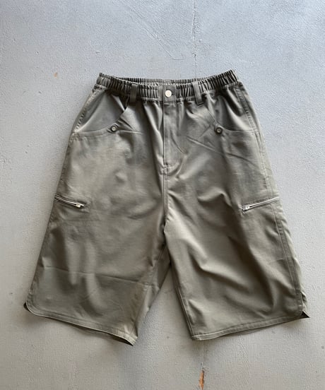 rajabrooke "CHINO STRETCH SHORTS" charcoal