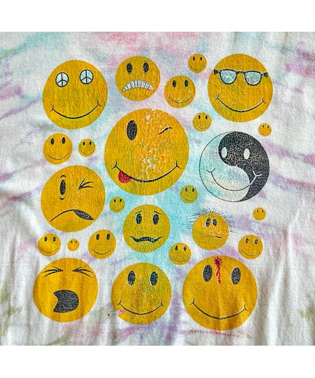 Vintage Smiley Tie-dye Tee