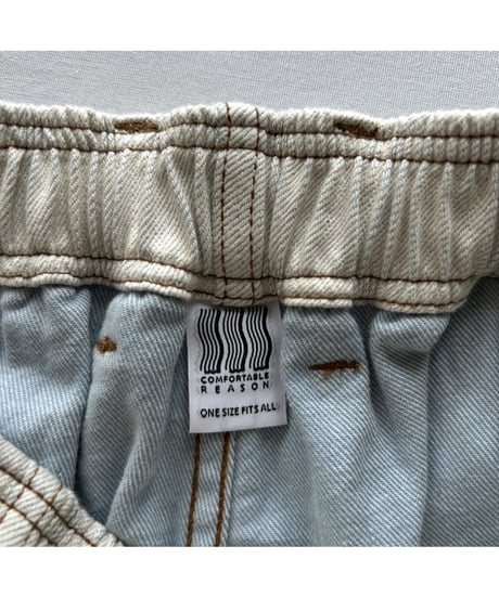 COMFORTABLE REASON "Denim Buggy Shorts"