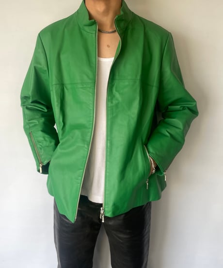europe vintage Leather Jacket