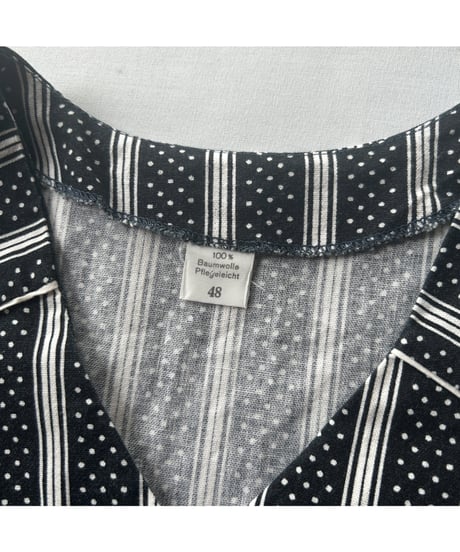 europe vintage  dot dress