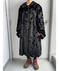 Faux fur coat