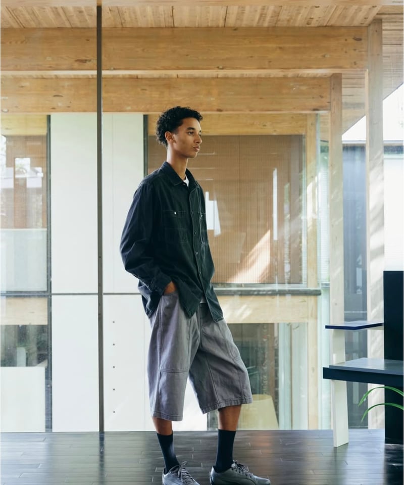 COMFORTABLE REASON デニム　バギー　ジョーツ　ショーツ COMFORTABLE REASON 