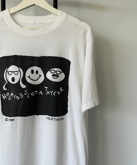 89s "HOSKINS SCCOTT TAYLOR" s/s tee