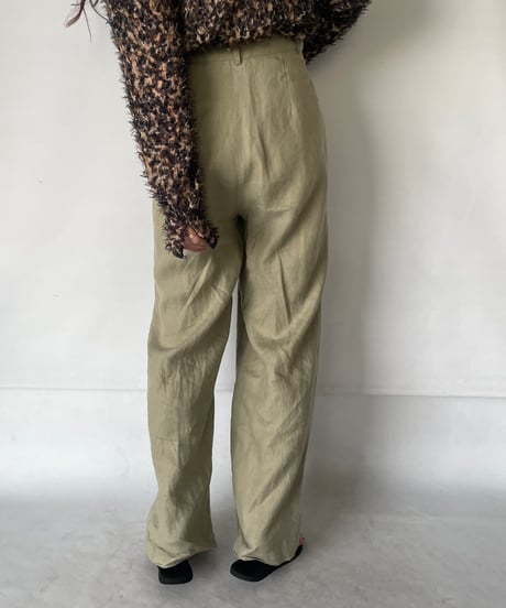 BANANA REPUBLIC LINEN Two-tuck Pants