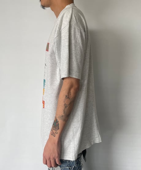 90s FRUIT OF THE LOOM "Beavis Butthead Rasta Bahamas"  s/s tee XL