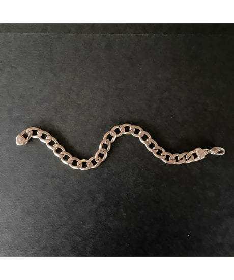 80s Europe vintage sterling silver  bracelet　made in Italy
