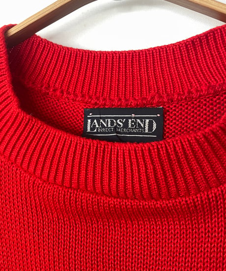 90s LAND'S END cotton knit