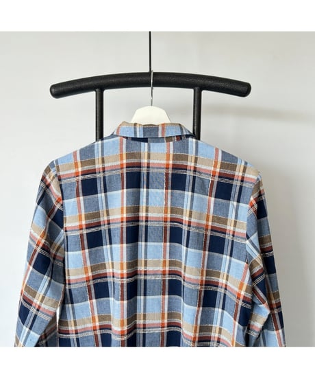 80s Check Zip-up Blouson