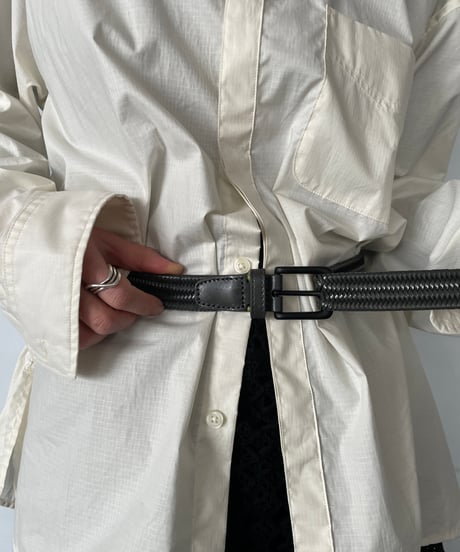 rajabrooke "STRETCH BELT" charcoal