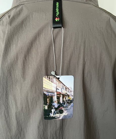 rajabrooke WIND BREAKER JACKET "CHARCOAL"