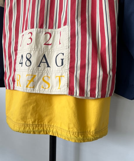 euro vintage multi-color jacket
