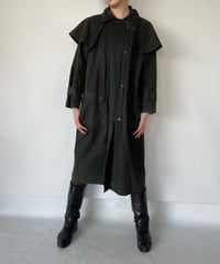Vintage DROVER STATION Oiled Duster Coat