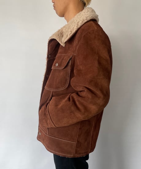 70s TOWN CRAFT Suede Ranch Jacket