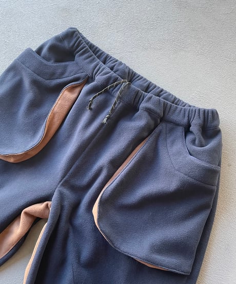 Iasof / Climber Fleece Pants - navy