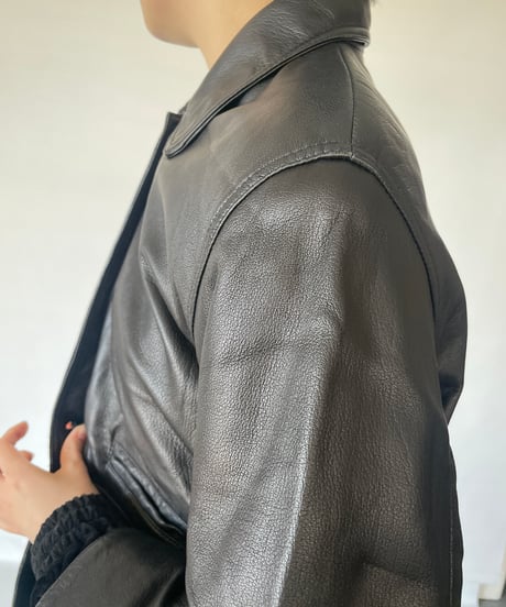 Ram leather Car Coat
