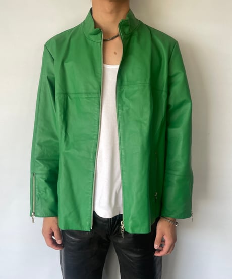 europe vintage Leather Jacket