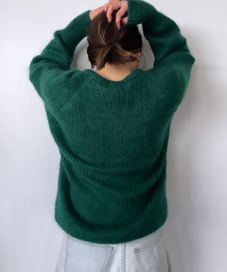 VINTAGE 80s-90s mohair knit