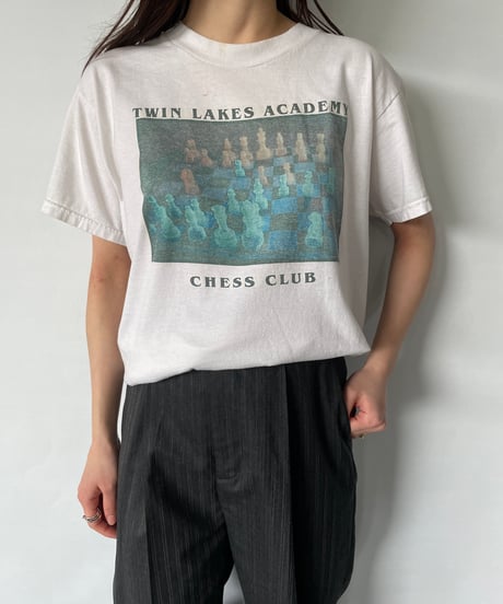 90s~00s "TWIN LAKES ACADEMY CHESS CLUB" Tee