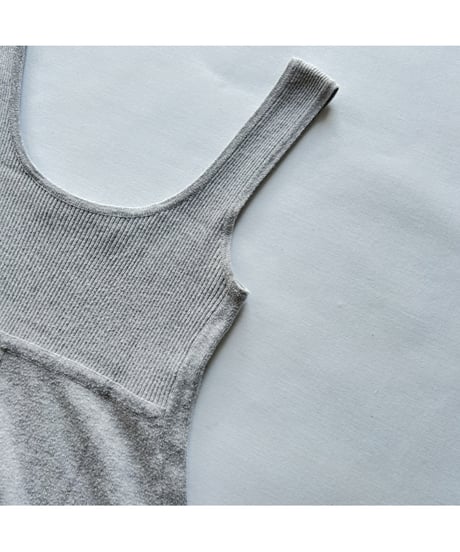 Peplum Knit Tank Top