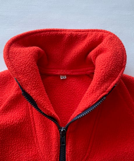 80s patagonia fleece / orange