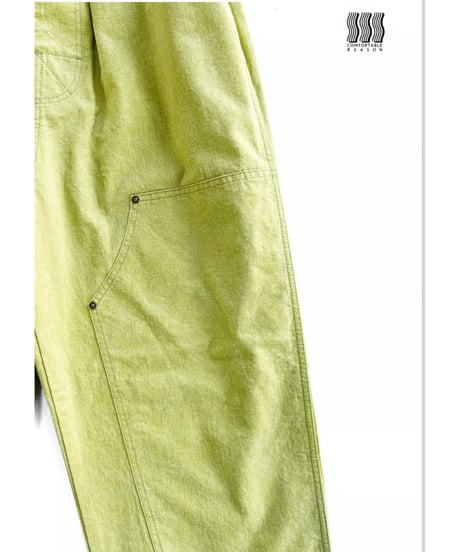 COMFORTABLE REASON Double Knee Pigment Pant
