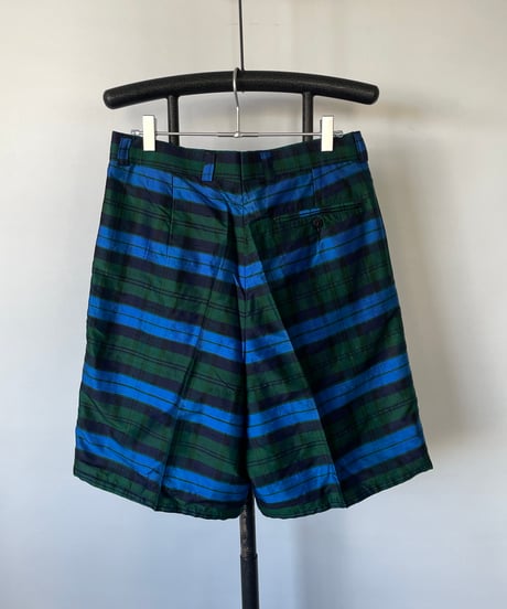 DEAD STOCK silk golf shorts 42  blue
