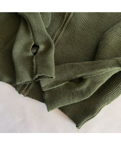 Swedish Army Zip up Cardigan