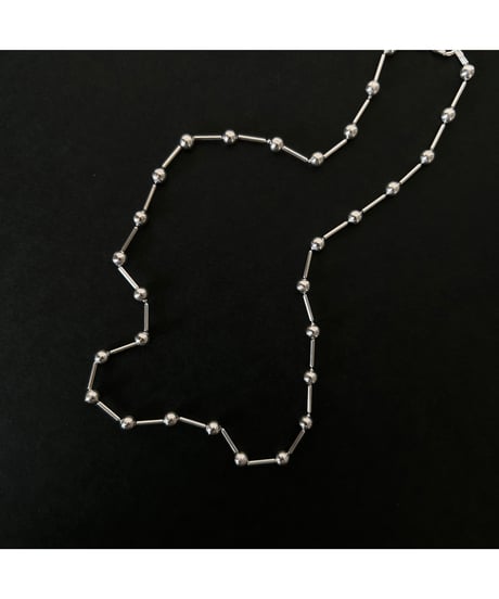 DEAD STOCK Vintage Italy 925 tiny chain necklace ball 12