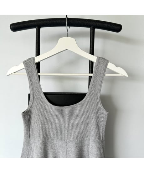 Peplum Knit Tank Top